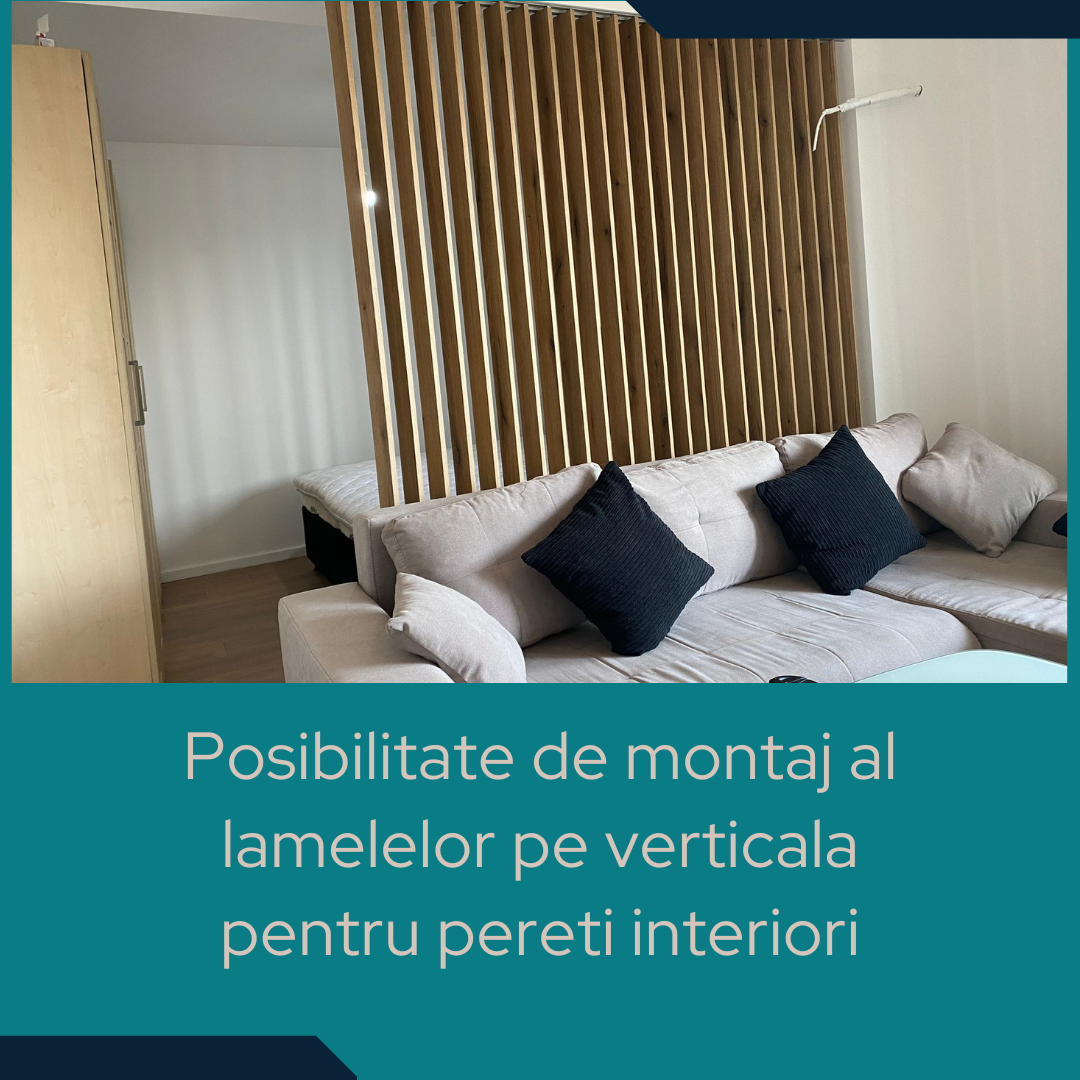 Pergolă cu glisiere pentru lamele